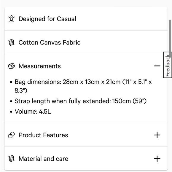 Lululemon canvas mini bag - Picture 6 of 6